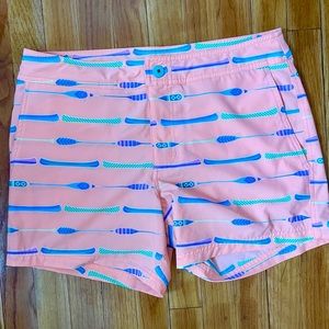 Chubbies Swim Trunks Pastel Pattern Size Medium